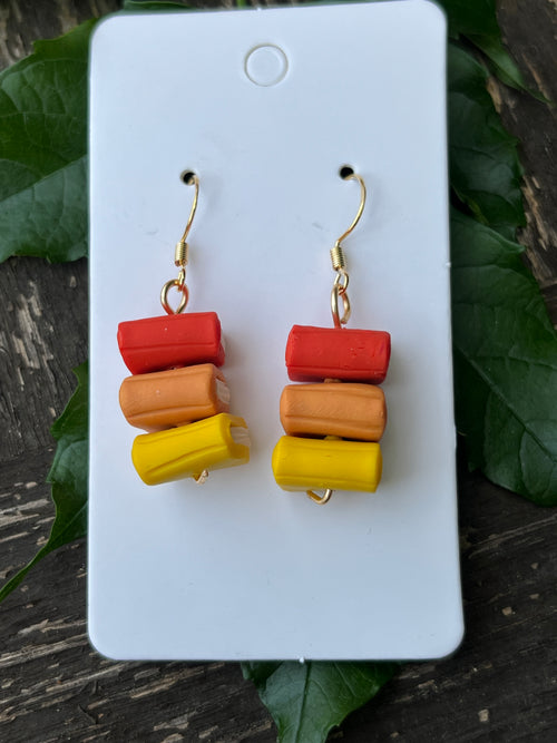 Book Stack Earrings